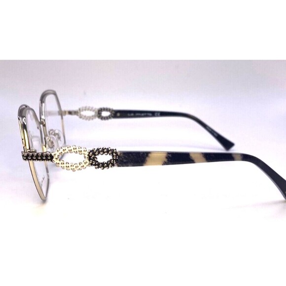 NEW LA MATTA LM3313 Eyeglass Frames Italy made 55-16-135 Case papers cloth Inclu - Picture 8 of 11